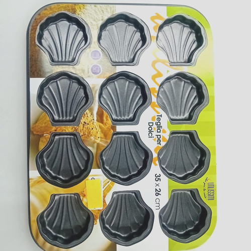 Teglia stampo madeleine - madeleine, 12