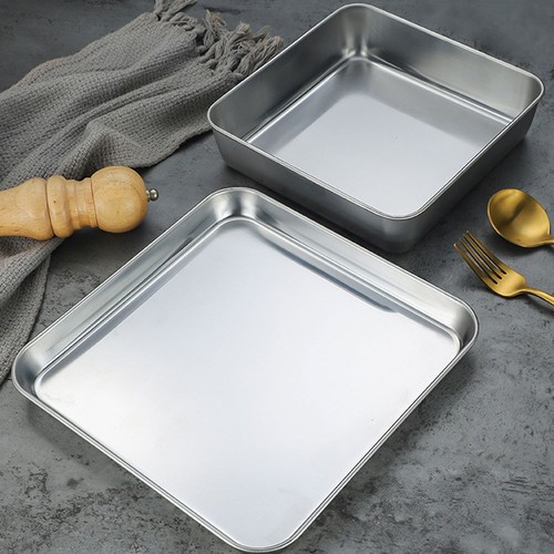 Set teglie forno acciaio - set,